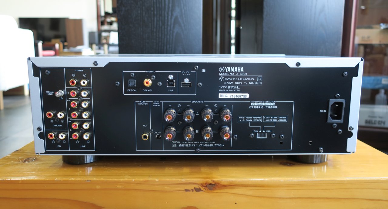 ［中古］ヤマハ プリメインアンプ A-S801(S) 中古品：YAMAHA プリメインアンプ A-S801 | オーディオサミット